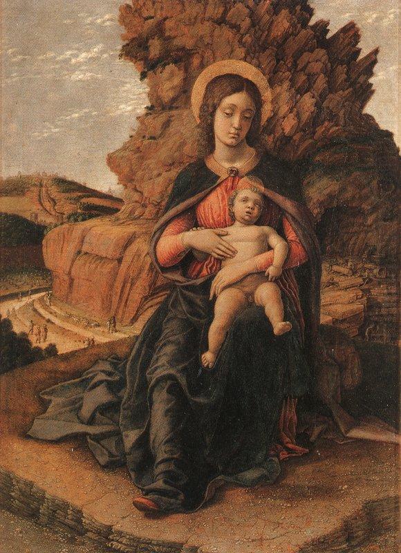 Madonna and Child, Andrea Mantegna